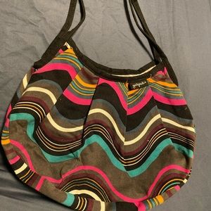 YakPak Multicolor Fabric Lined Purse